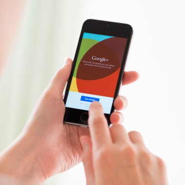 Google Plus Uygulama Apple iPhone 5'ler