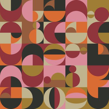 Asgari Sanat, soyut geometri şekilleri ve elementlerle yapılmış vektör desenleri esinlenmiştir. Poster, kapak, resim, sunum, baskı, kumaş, duvar kâğıdı vs. için geometrik tasarım grafikleri.