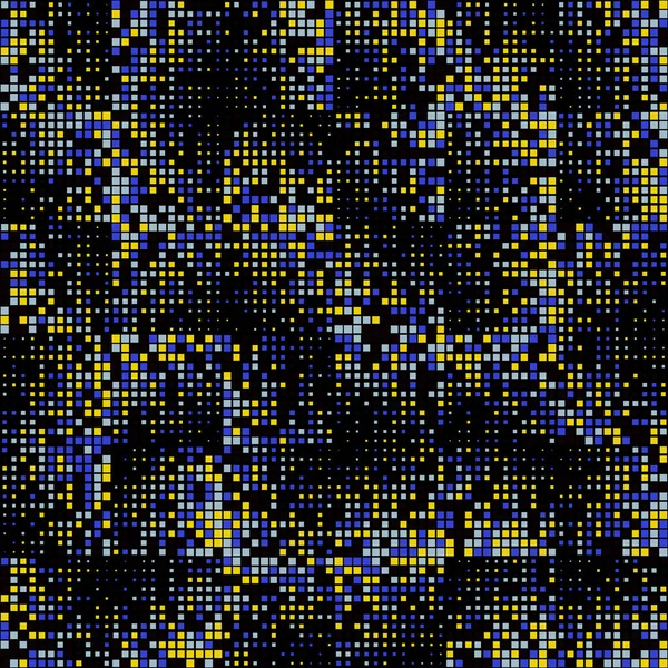 Noise Art Digitale Grafik Muster Mit Vektor Abstrakte Formen Und — Stockvektor