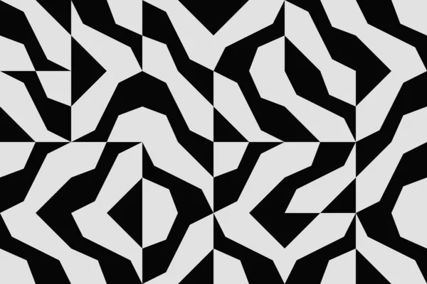 Arte Vectorial Abstracto Moderno Hecho Con Varias Formas Geométricas Simples — Vector de stock