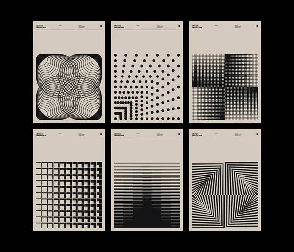 İsviçre estetik grafikleri ve soyut geometrik formlar ve vektör şekilli Helvetica tipografisi ile minimalist stil poster tasarımı. 