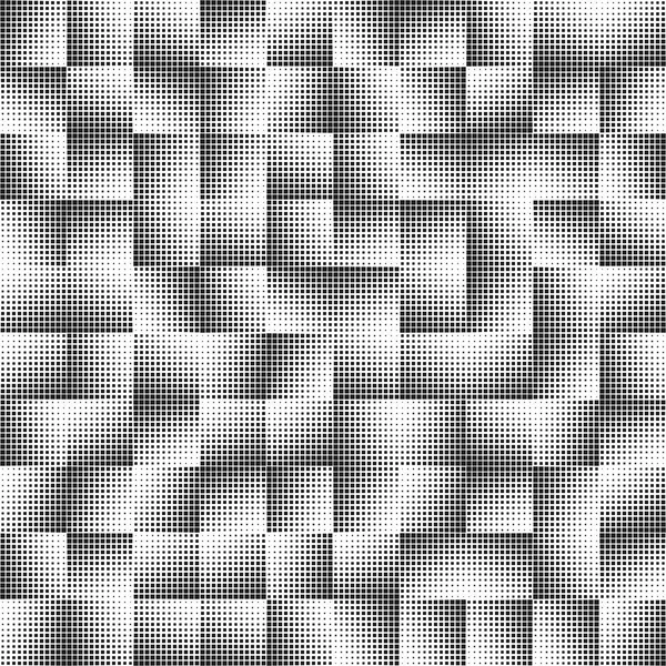 Moderne Abstrakte Vektorgrafiken Mit Verschiedenen Einfachen Geometrischen Formen Und Monochromen — Stockvektor