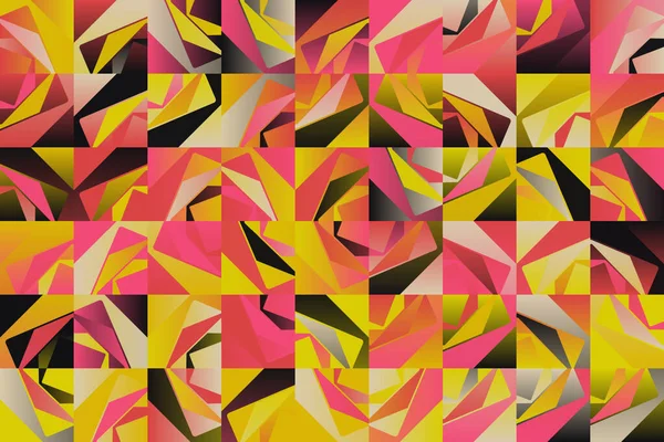 Abstract Patroon Grafisch Ontwerp Geïnspireerd Door Het Modernisme Esthetiek Kunst — Stockvector