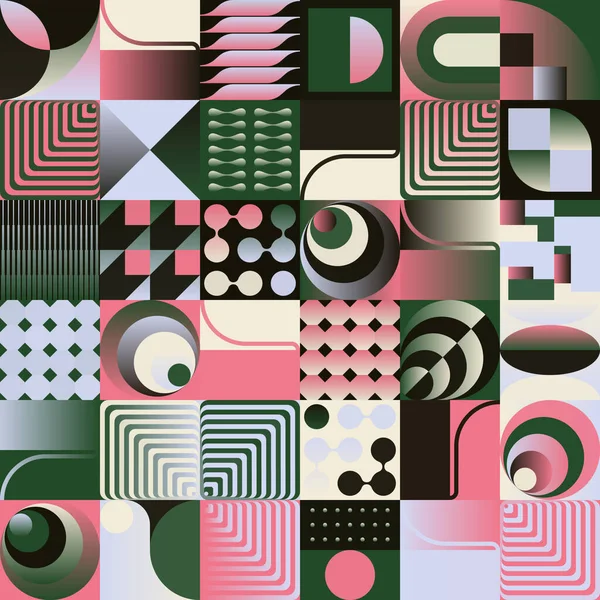 Sanat yeni motif estetiğiyle, üretken tasarım yaklaşımı, minimalist geometrik formları ve soyut vektör şekilleriyle inşa edilmiş, son derece modaya uygun, sade şekilsiz grafikler..