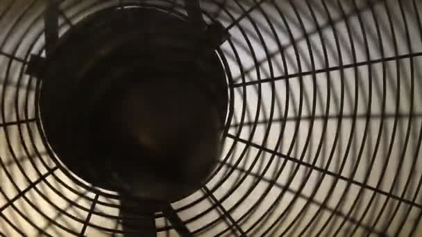 Die Rotation des Ventilators — Stockvideo