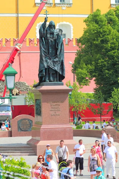 Monumento ao MARTIR ERMOGEN — Fotografia de Stock