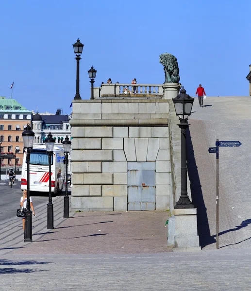 Stockholm'de yürümek — Stok fotoğraf