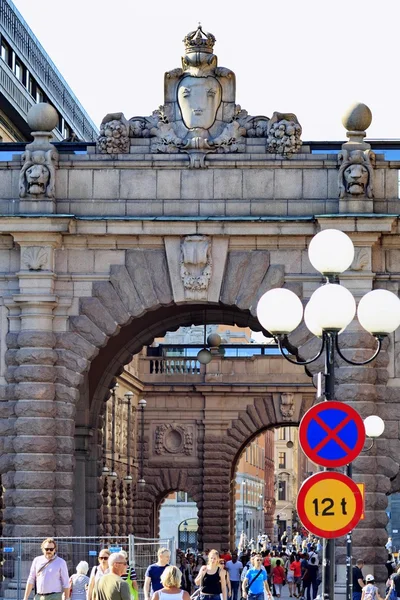Ходити в Стокгольмі — стокове фото