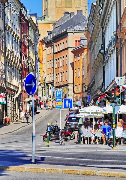 Stockholm'de yürümek — Stok fotoğraf