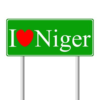 Nijer, kavram yol işaret seviyorum