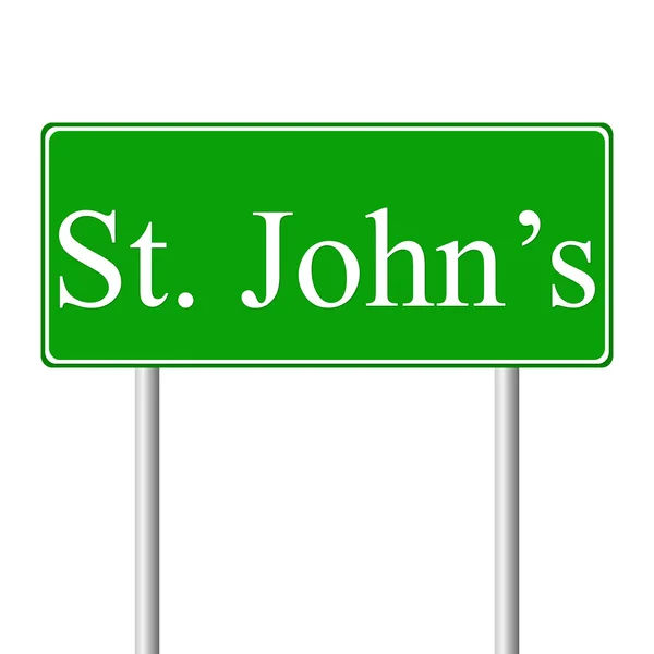 St. John — Stock Vector