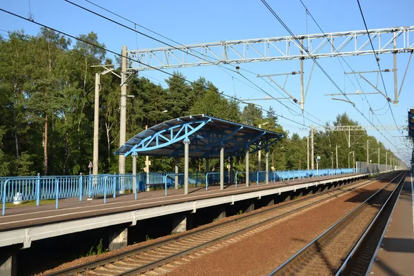 Estação caminho de ferro Komarovo — Fotografia de Stock