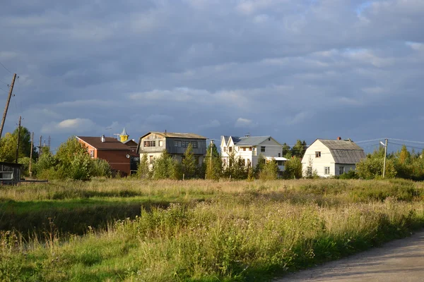 Російська село — стокове фото