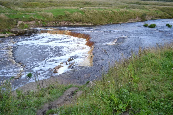 Vista do rio Tosna — Fotografia de Stock