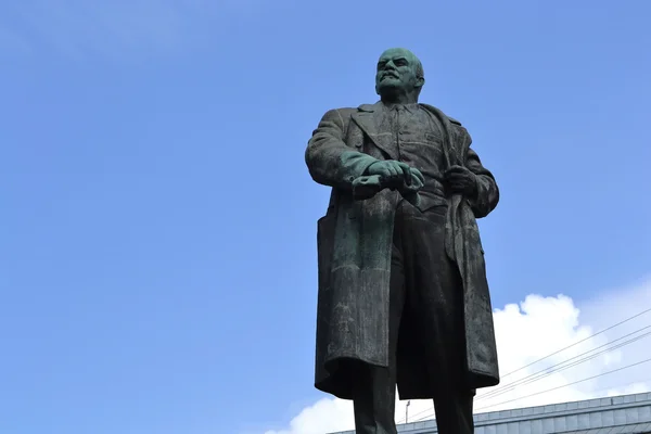 Памятник Ленину в Выборге — стоковое фото