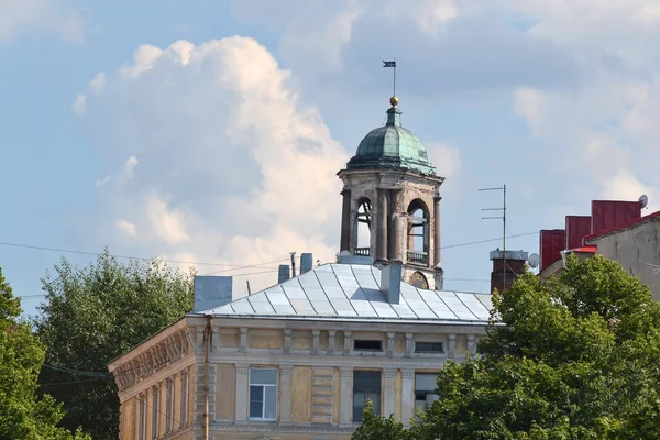 Vista da parte antiga Vyborg — Fotografia de Stock