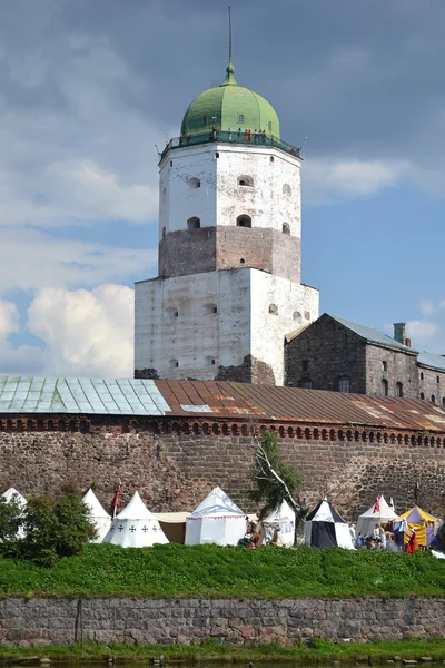 Castello di Vyborg — Foto Stock