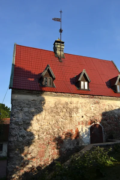 Vyborg eski evoude huis in vyborg — Stockfoto