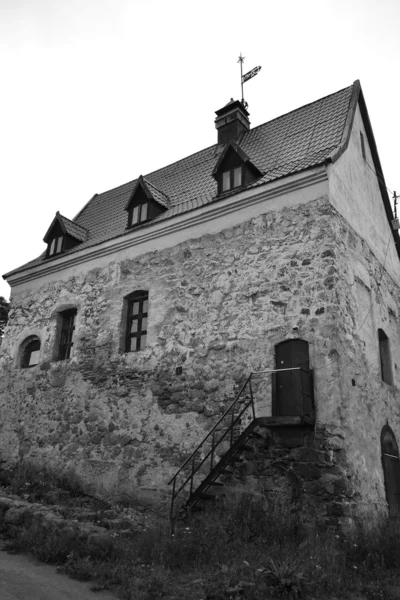 Vecchia casa a Vyborg — Foto Stock