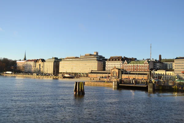 Embankment in Helsinki, Finland — Stockfoto