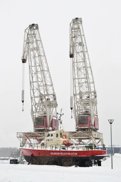 Harbour crane — Stock Photo, Image