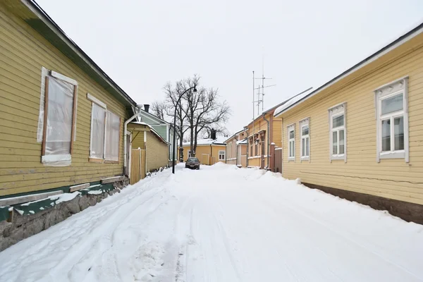 Straat in hamina — Stockfoto