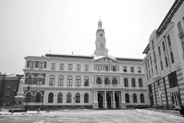 Budova vlády město riga — Stock fotografie