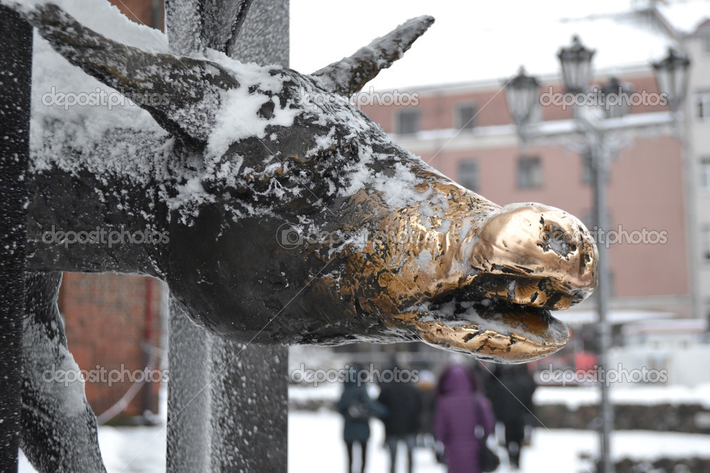 The Bremen Town Musicians statue