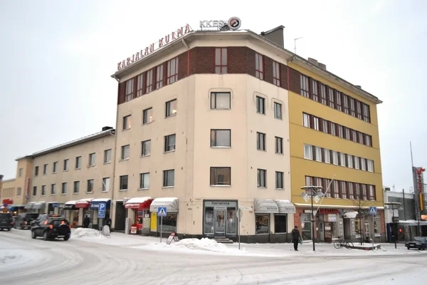 Straße in Lappeenranta, Finnland — Stockfoto