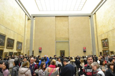 Oda Louvre ile mona lisa