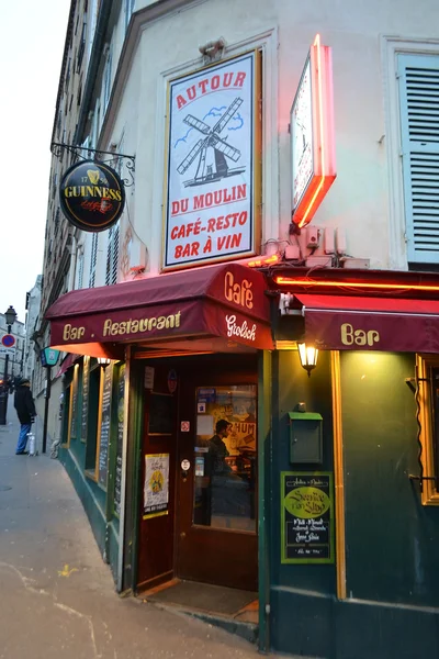 Paris'te kafe — Stok fotoğraf
