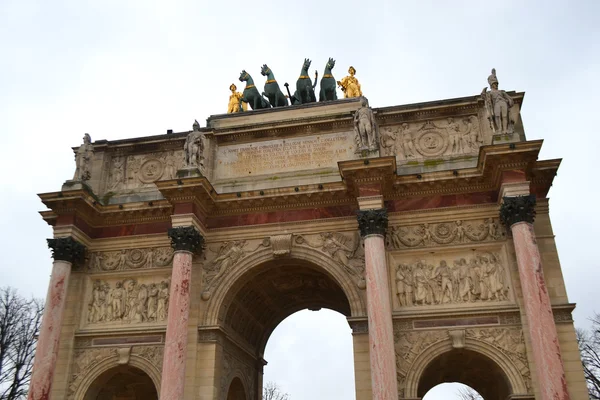 Arc de Triomphe du Caroussel, Paris — Stock Photo, Image
