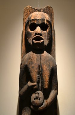 heykel Louvre. Afrika sanat