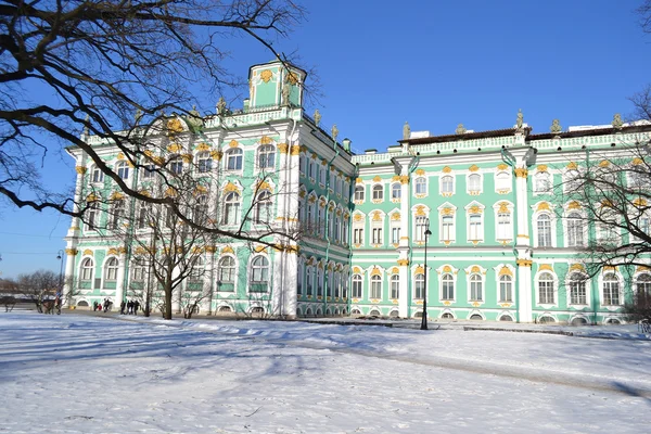 De hermitage in winter — Stockfoto