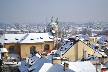 Prag zirvesinde kış