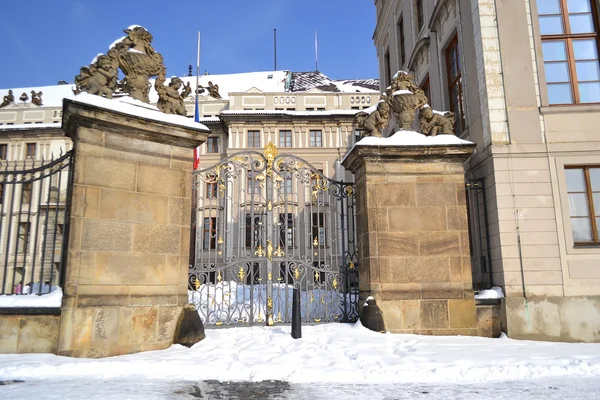 Palazzo nel Castello di Praga — Foto Stock