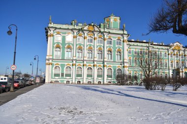 hermitage, kış