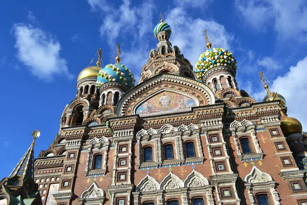 Церковь Спасителя на пролитой крови — стоковое фото