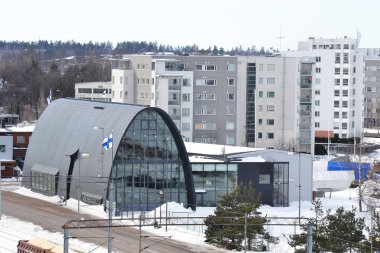 kotka içinde Sanayi Peyzaj