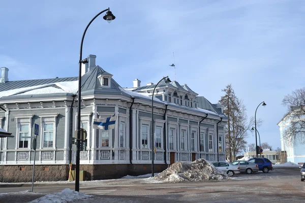 Straat in hamina — Stockfoto