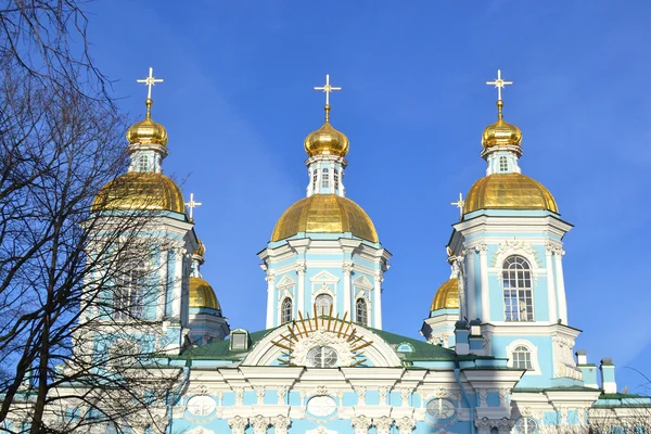 Nicholas Naval Cathedral — Stock Photo, Image