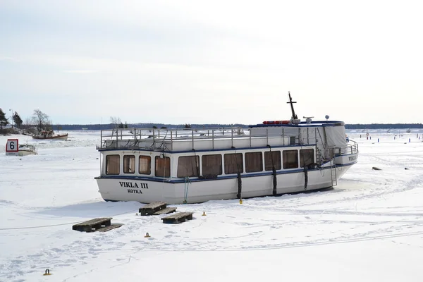 Yate en Kotka en invierno —  Fotos de Stock