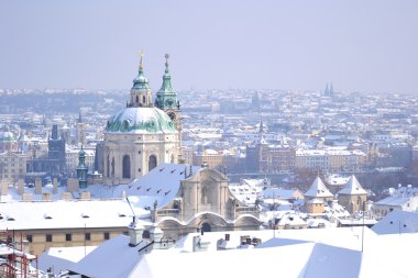 Prag zirvesinde kış