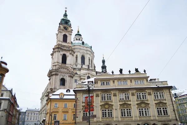 在布拉格的中心，大教堂 — 图库照片