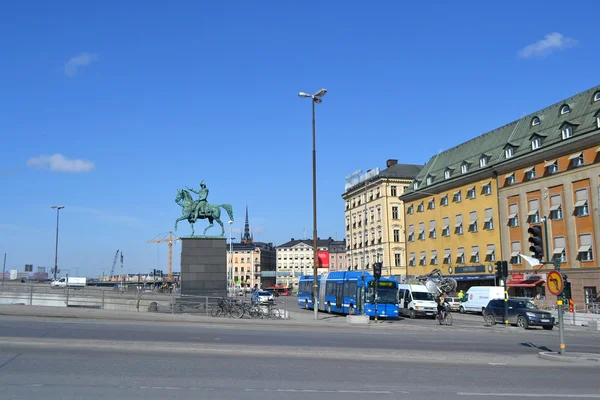 Stare miasto w Sztokholmie — Zdjęcie stockowe