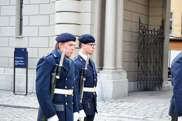 Sweden Royal guard — Stock Photo, Image