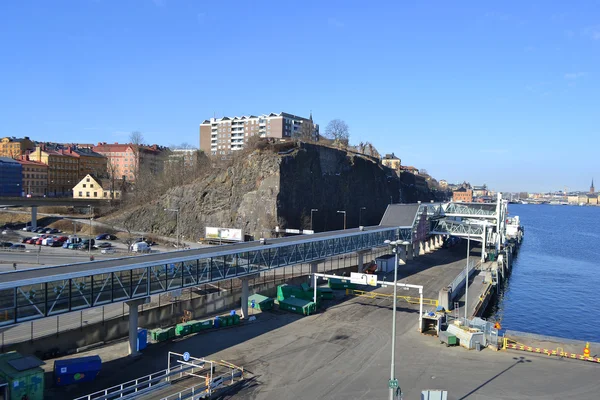 Embankment en Estocolmo — Foto de Stock