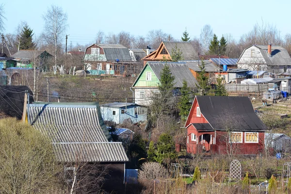 Russische dorp — Stockfoto