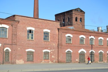 eski fabrika binası, st.petersburg