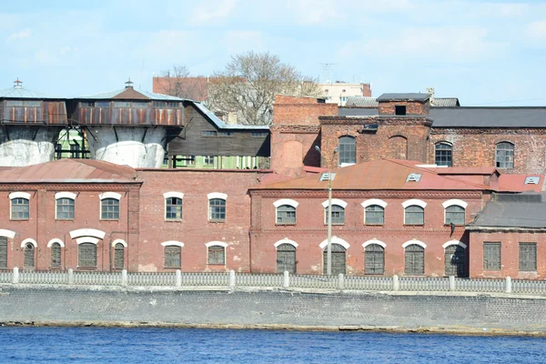 Старое здание фабрики, Санкт-Петербург — стоковое фото